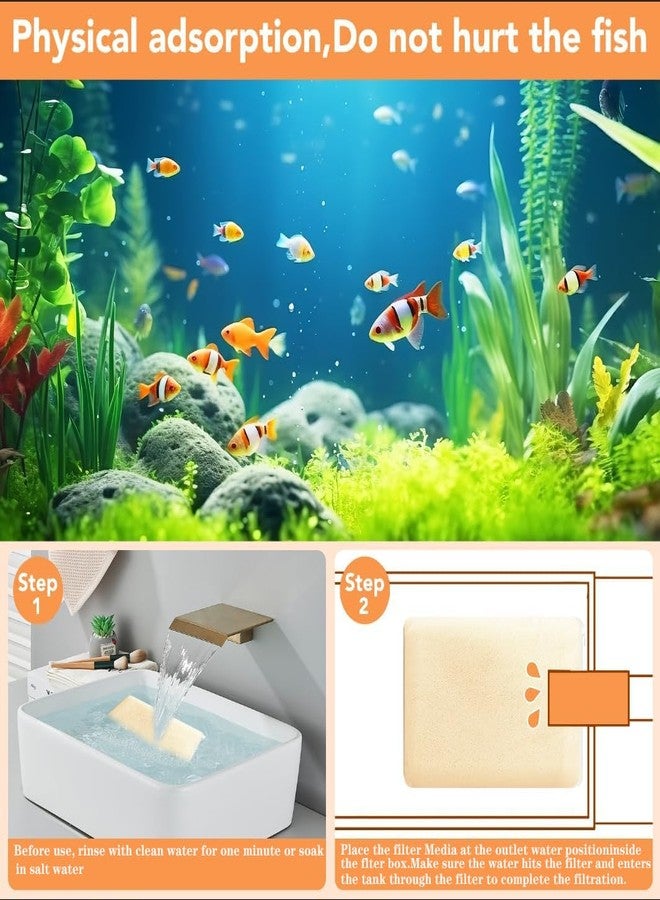 WDEFUN Aquarium Filter Media, 300 ml 2 Packs with Free Mesh Bag Organic Filtration Resin, Remove Driftwood Tannins Suitable for Freshwater and Saltwater Fish Tank - Image 3